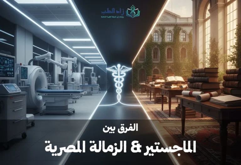 الفرق بين الزمالة والماجستير، أيهما أفضل للأطباء: الزمالة المصرية أم الماجستير؟ تعرف على بشكل شامل على الفرق بين الزمالة والماجيستير، بينهما من حيث مدة الدراسة، قوة التدريب العملي، الاعتراف الخارجي، وفرص العمل داخل مصر وخارجها.