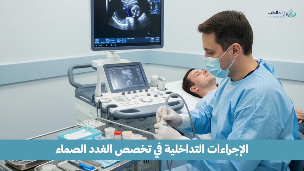 الجانب التداخلي في تخصص الغدد الصماء