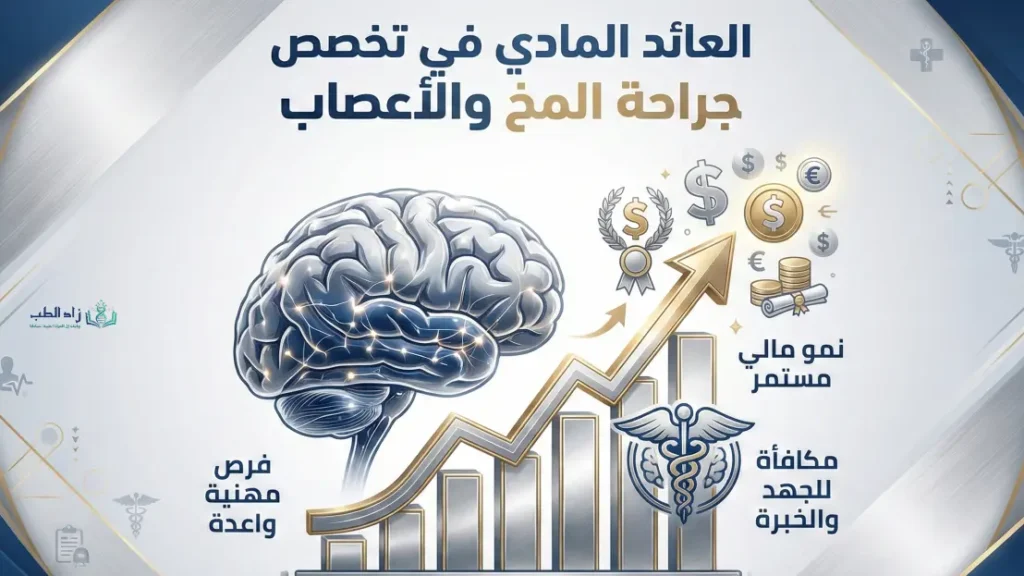 العائد المادي في تخصص جراحة المخ والأعصاب