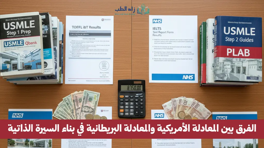 الفرق بين plab و usmle في بناء السيرة الذاتية