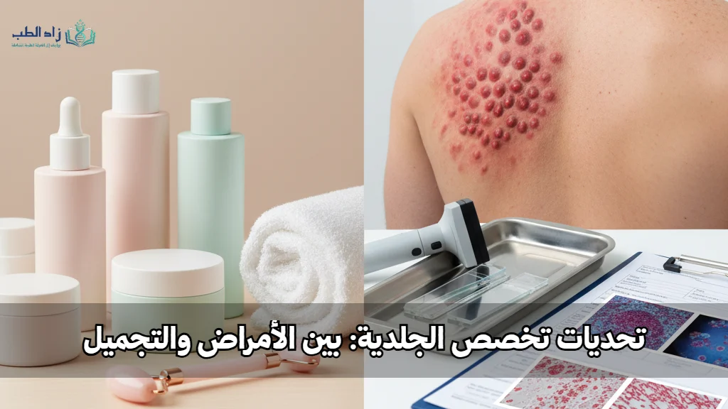 قضايا وتحديات رئيسية في تخصص الجلدية