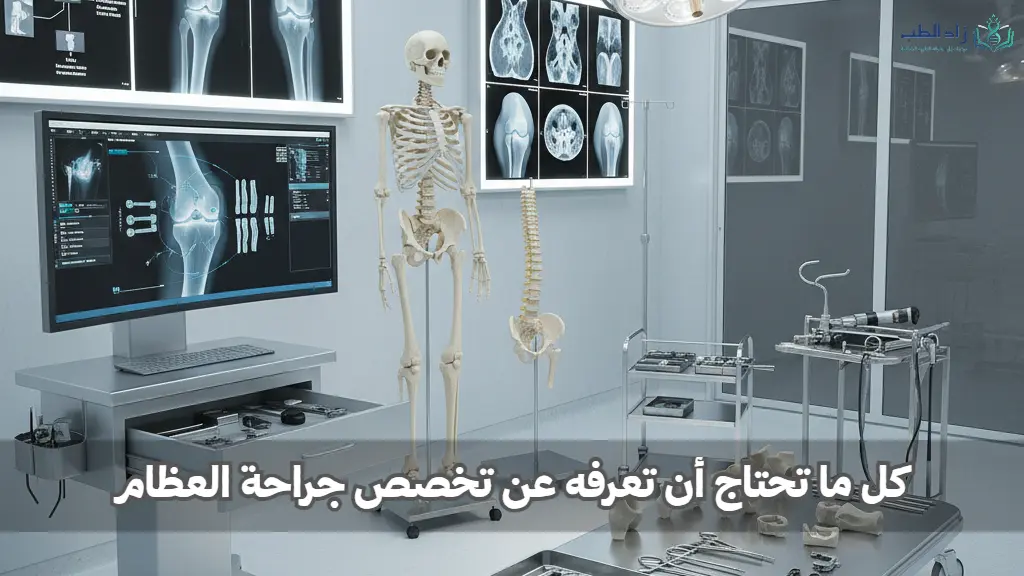 كل ما تحتاج معرفته عن تخصص جراحة العظام
