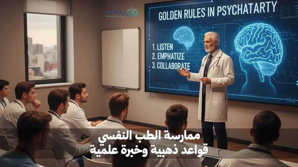 قواعد ذهبية وخبرة عملية في الطب النفسي