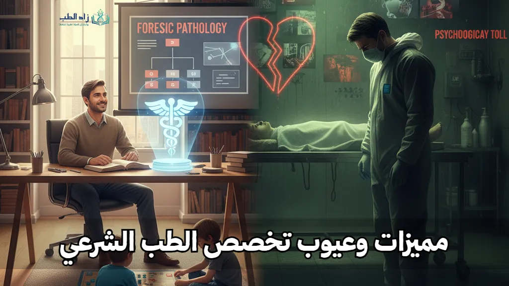 مميزات وعيوب الطب الشرعي