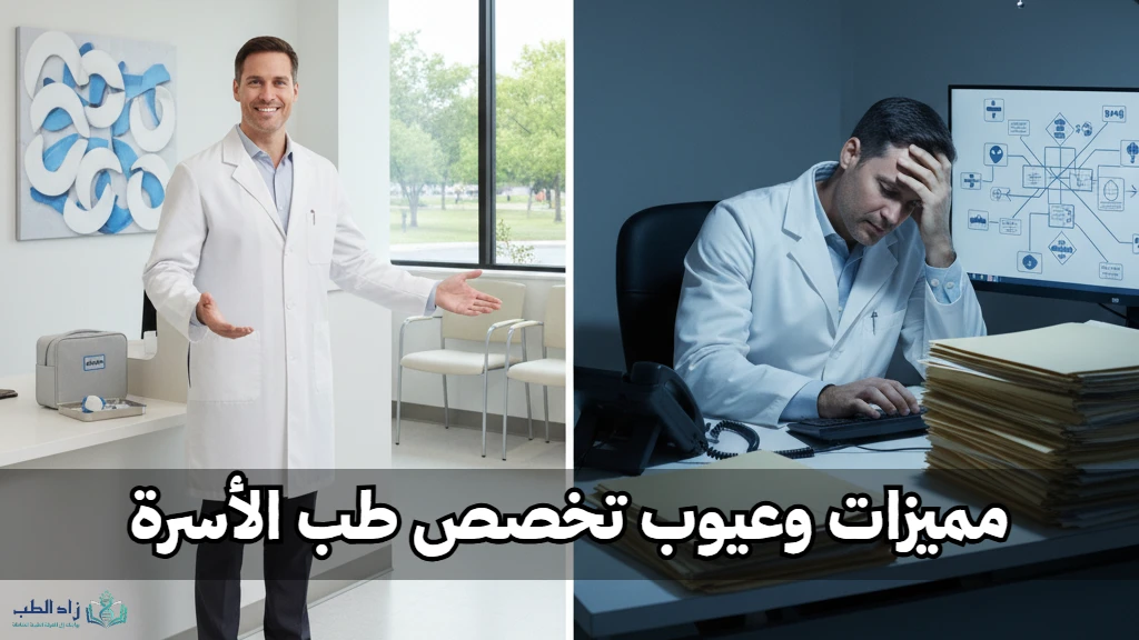 مميزات وعيوب تخصص طب الأسرة