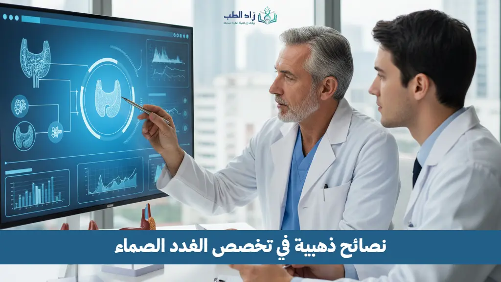 نصائح وخبرات للمقبلين على تخصص الغدد الصماء