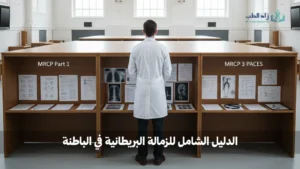 أقسام امتحانات الزمالة البريطانية للباطنة