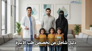 تخصص طب الأسرة وأهميته
