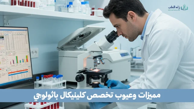 مميزات وعيوب تخصص كلينيكال باثولوجي