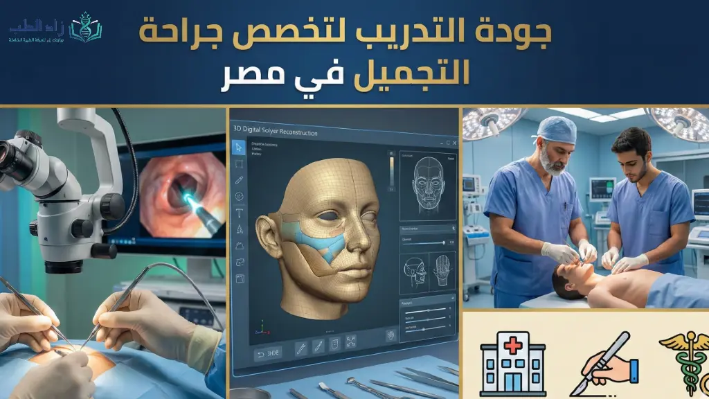 أهمية جودة التدريب في تخصص جراحة التجميل