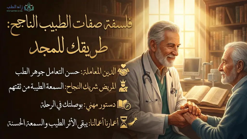 فلسفة صفات الطبيب الناجح