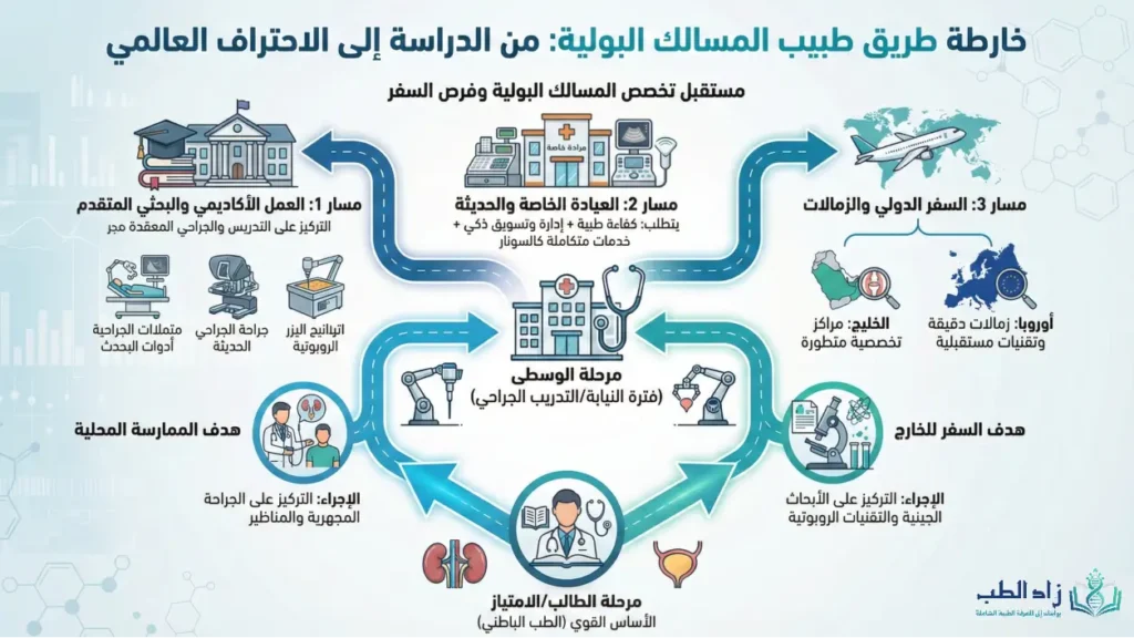 مسار ومستقبل تخصص المسالك البولية