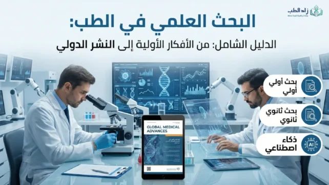 البحث العلمي الطبي