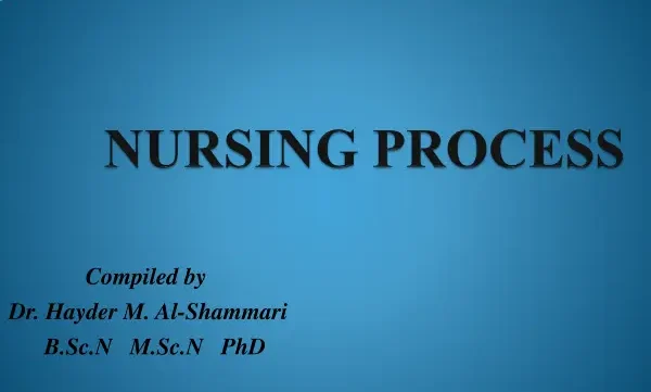 غلاف ملف العملية التمريضية pdf