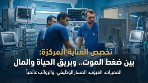 تخصص العناية المركزة