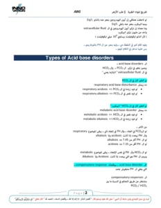 قراءة تحليل غازات الدم pdf
