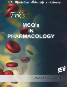 غلاف كتاب أسئلة فارما MCQ pdf - د. محمد فاروق قادري