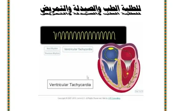 غلاف كتاب قراءة تخطيط القلب ECG بأسلوب مبسط لطب وصيدلة وتمريض pdf
