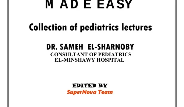 كتاب الشرنوبي للأطفال - El-sharnoby Pediatrics Made Easy pdf