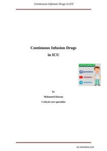 ملف Continous infusion drugs In ICU pdf
