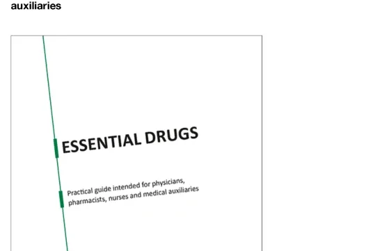 كتاب MSF Essential drugs pdf