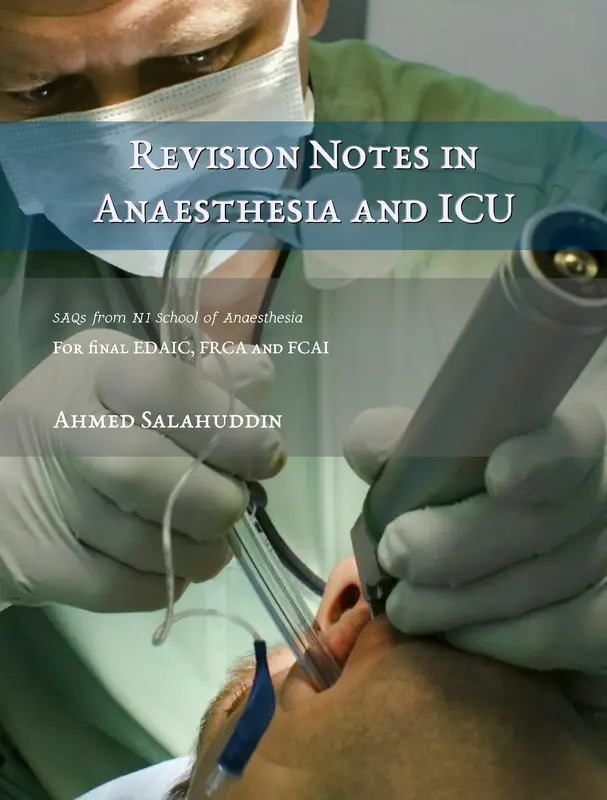 كتاب Revision Notes in Anaesthesia and ICU pdf