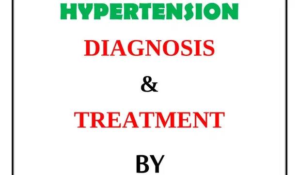 كتاب Update Of Hypertension Diagnosis and Treatment pdf