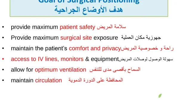 ملف الأوضاع الجراحية pdf